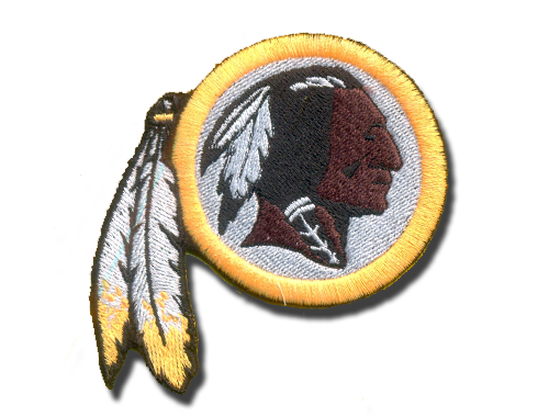 Washington Redskins Logo Embroidered Iron On Patches Washington Redskins logo embroidered iron-on patch featuring the team's classic emblem with detailed stitching and vibrant colors.