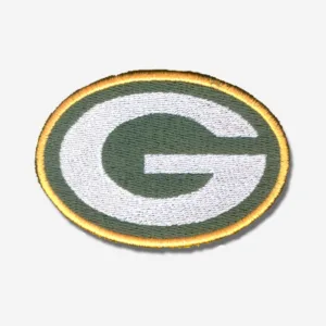 Green Bay Packers Logo Embroidered Iron On Patches