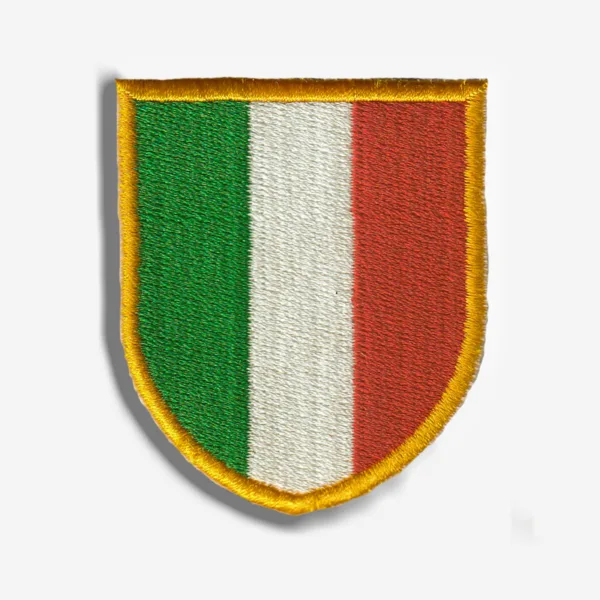 Italy Shield Embroidered Iron On Patches