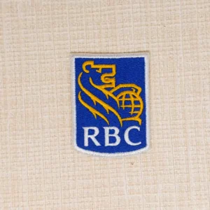 RBC Royal Bank Logo Embroidered Iron On Patches - Image 3