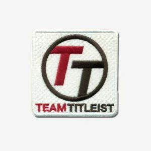 Team Titleist Logo Embroidered Iron On Patches
