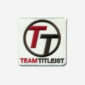 Team Titleist Logo Embroidered Iron On Patches