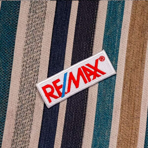 REMAX Logo Embroidered Iron On Patches - Image 3