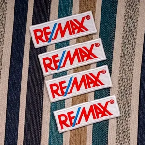 REMAX Logo Embroidered Iron On Patches - Image 4