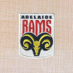 Adelaide Rams Rugby Logo Embroidered Iron On Patch