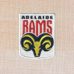 Adelaide Rams Rugby Logo Embroidered Iron On Patch