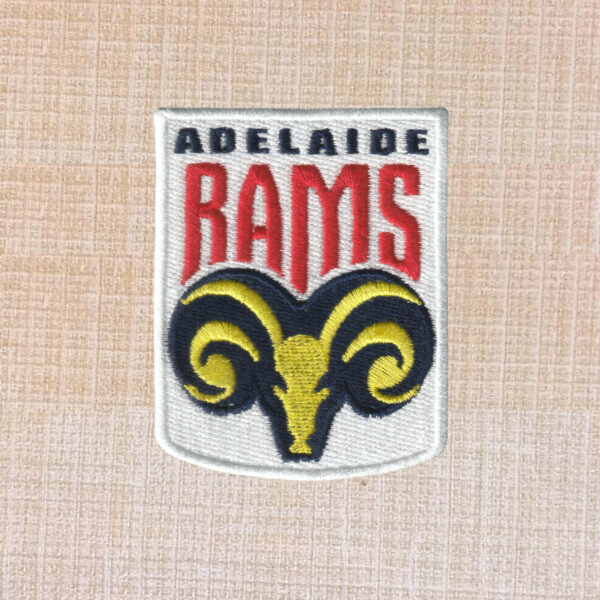 Adelaide Rams Rugby Logo Embroidered Iron On Patch
