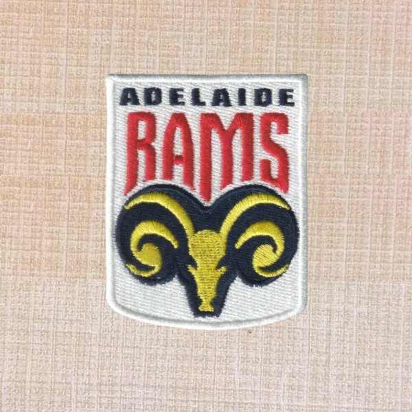 Adelaide Rams Rugby Logo Embroidered Iron On Patch