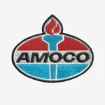Amoco Logo Embroidered Iron On Patch