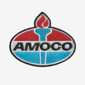 Amoco Logo Embroidered Iron On Patch