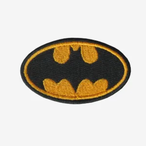 Batman Logo Embroidered Iron On Patch