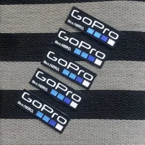Gopro Logo Embroidered Iron On Patches - Image 3