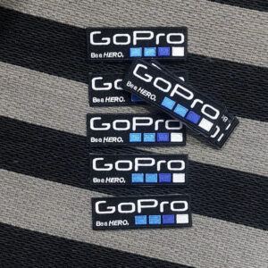 Gopro Logo Embroidered Iron On Patches - Image 4