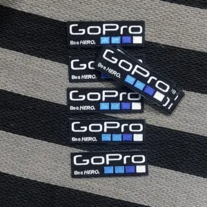 Gopro Logo Embroidered Iron On Patches - Image 4