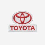 Toyota Logo Embroidered Iron On Patch