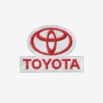 Toyota Logo Embroidered Iron On Patch