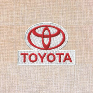 Toyota Logo Embroidered Iron On Patch