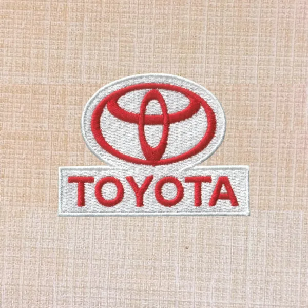 Toyota Logo Embroidered Iron On Patch