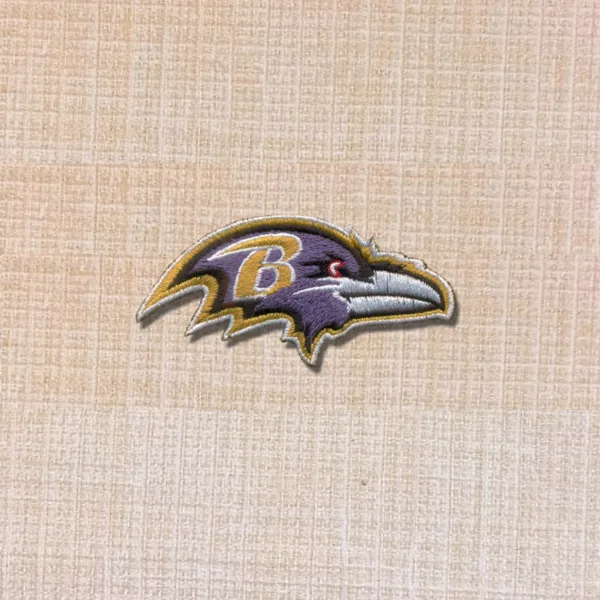 Baltimore Ravens Logo Embroidered Iron On Patches