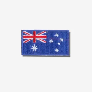 Australian Flag Embroidered Iron On Patches