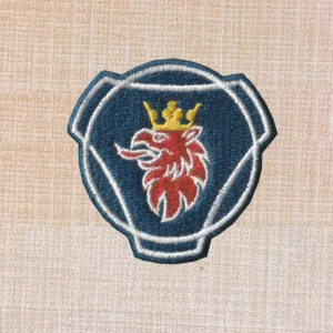 Scania Trucks Logo Embroidered Iron On Patch