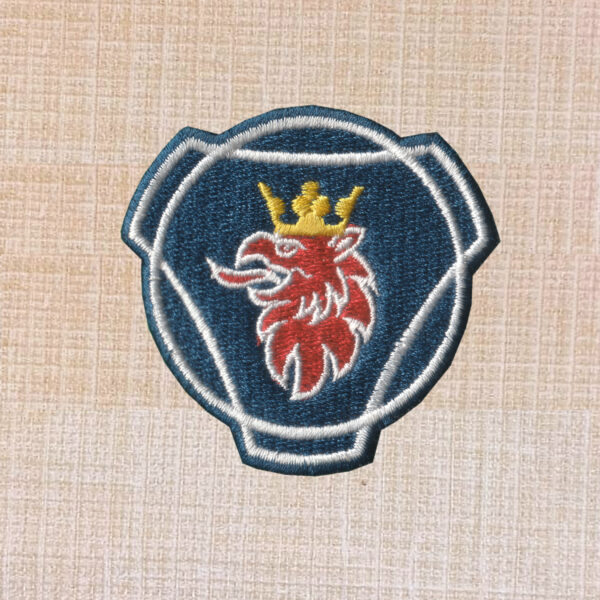 Scania Trucks Logo Embroidered Iron On Patch
