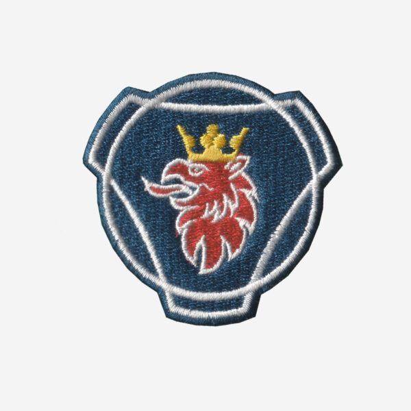 Scania Trucks Logo Embroidered Iron On Patch Scania Trucks Logo Embroidered Iron On Patch