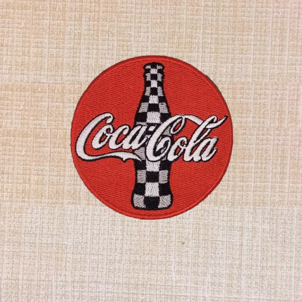 NASCAR Coca Cola Racing Family Logo Embroidered Iron On Patches