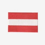 Austria Flag Embroidered Iron On Patch