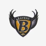 Baltimore Ravens Logo Embroidered Iron On Patch