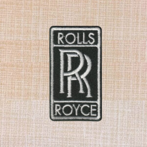 Rolls Royce Cars Logo Embroidered Iron On Patch