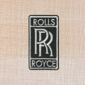 Rolls Royce Cars Logo Embroidered Iron On Patch