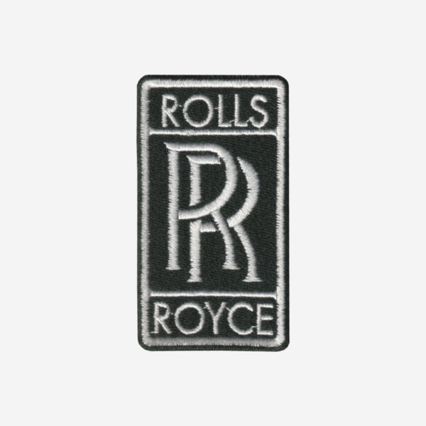 Rolls Royce Cars Logo Embroidered Iron On Patch