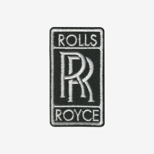Rolls Royce Cars Logo Embroidered Iron On Patch Rolls Royce Cars Logo Embroidered Iron On Patch