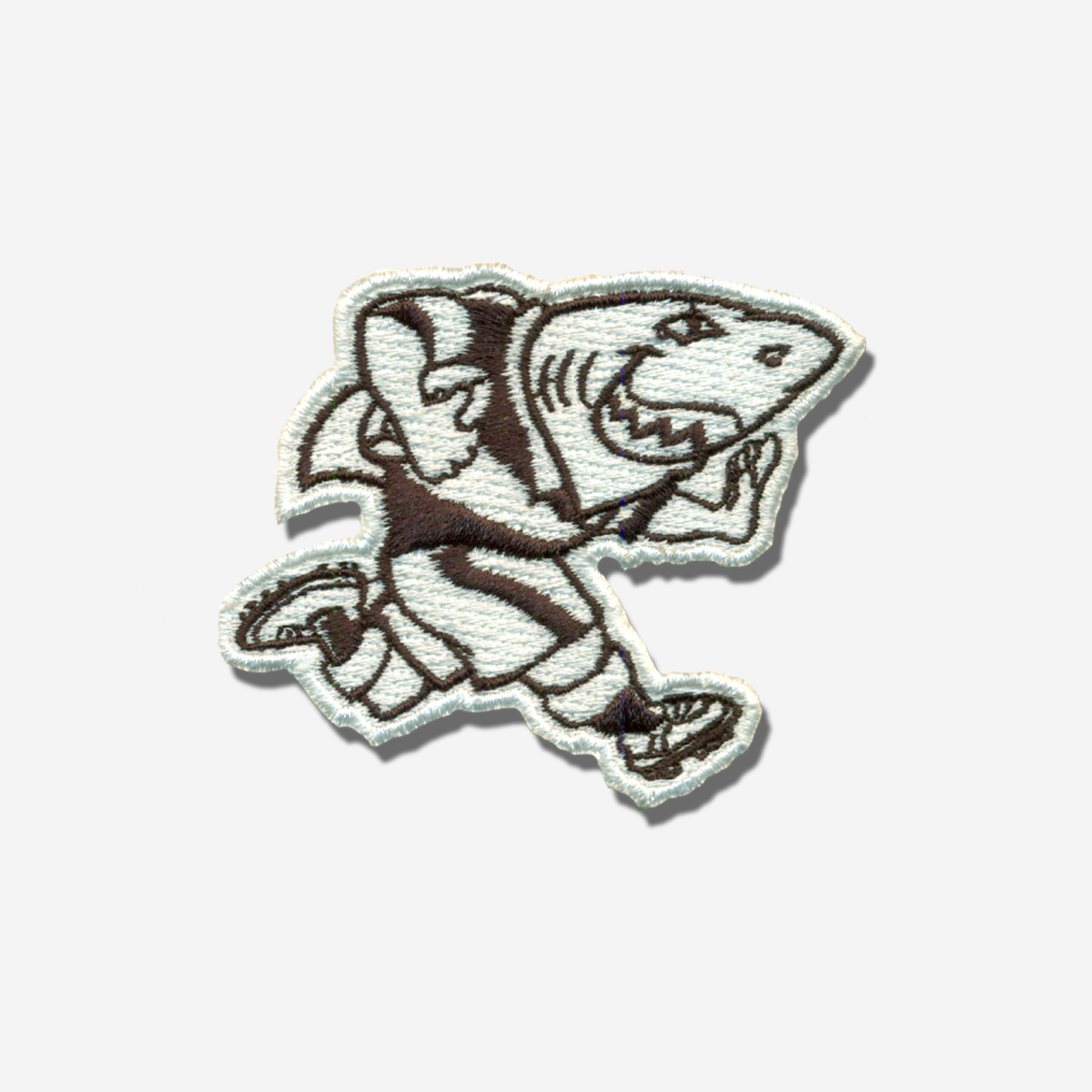 Natal Sharks Rugby Logo Embroidered Iron On Patches - Patchcrafts.com