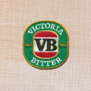 Victoria Bitter Beer Logo Embroidered Iron On Patches - Image 2