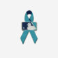 MLB Father’s Day Blue Ribbon Breast Cancer Logo Embroidered Iron On Patches