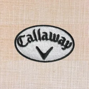 Callaway Golf Logo Embroidered Iron On Patches