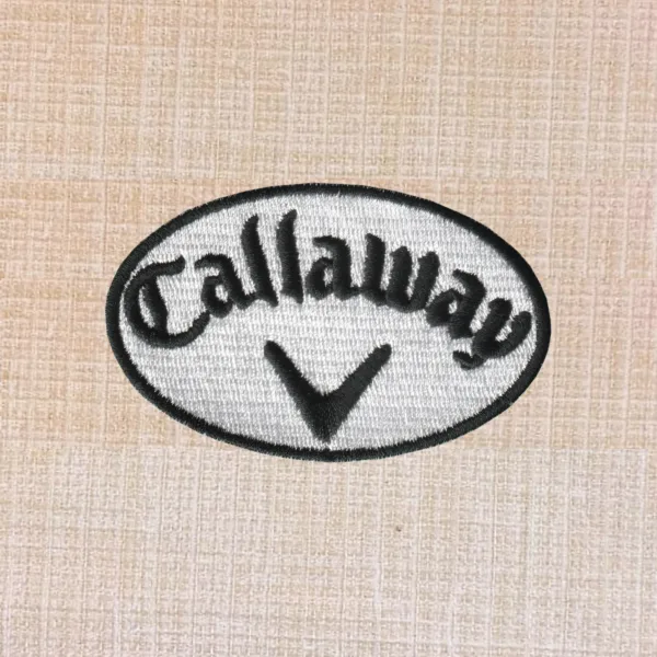 Callaway Golf Logo Embroidered Iron On Patches