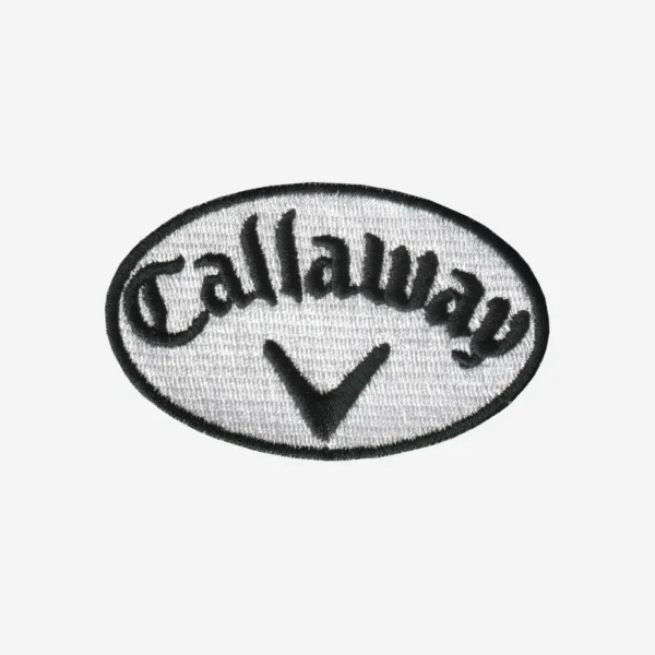 Callaway Golf Logo Embroidered Iron On Patches Callaway Golf Logo Embroidered Iron On Patches