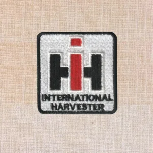 International Harvester Logo Embroidered Iron On Patches