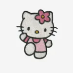 Hello Kitty Embroidered Iron On Patch