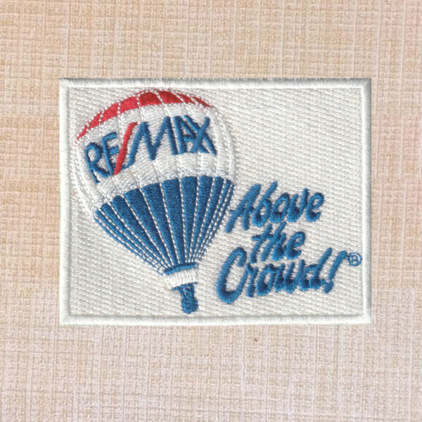 Remax Logo Embroidered Iron On Patch