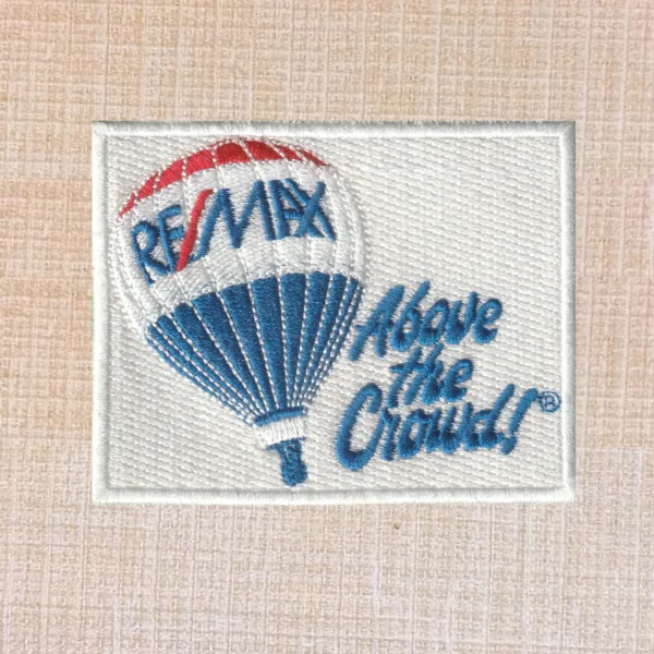 Remax Logo Embroidered Iron On Patch