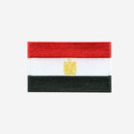 Egypt Flag Embroidered Iron On Patch