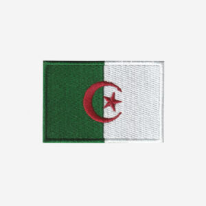 Algeria Flag Embroidered Iron On Patch