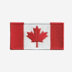 Canada Flag Embroidered Iron On Patch