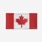 Canada Flag Embroidered Iron On Patch