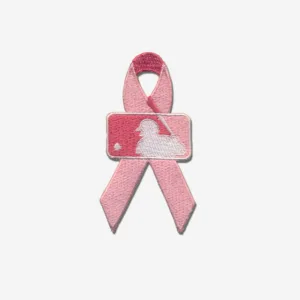 MLB Mother’s Day Pink Ribbon Breast Cancer Logo Embroidered Iron On Patches