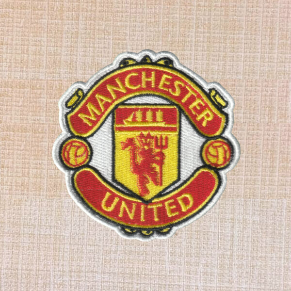 Manchester United Football Club Embroidered Iron On Patch